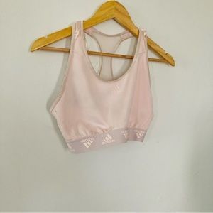Adidas size medium pink bra top